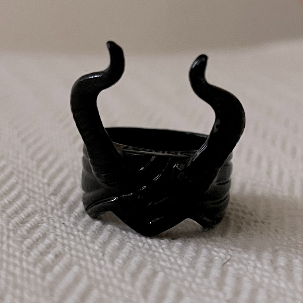 Malificent Horned Ring